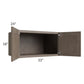 RTA Providence Natural Grey 33" x 18" x 24" Wall Cabinet