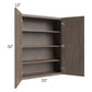 RTA Providence Natural Grey 33" x 42" Wall Cabinet with 2 Decorative End Panels