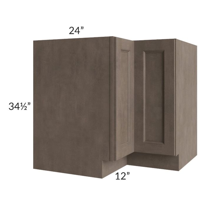 RTA Providence Natural Grey 36" Lazy Susan Base Cabinet
