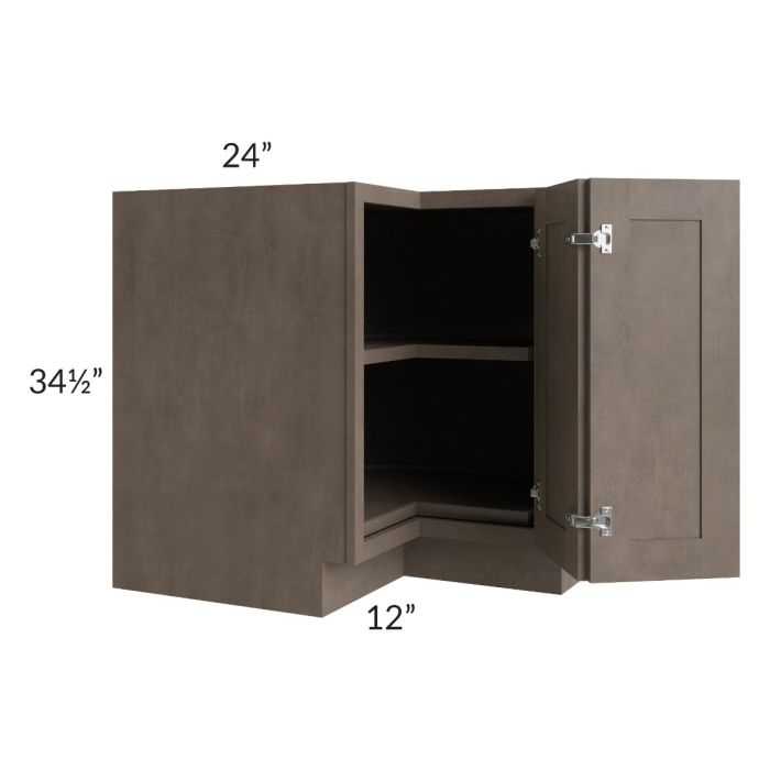 RTA Providence Natural Grey 36" Lazy Susan Base Cabinet