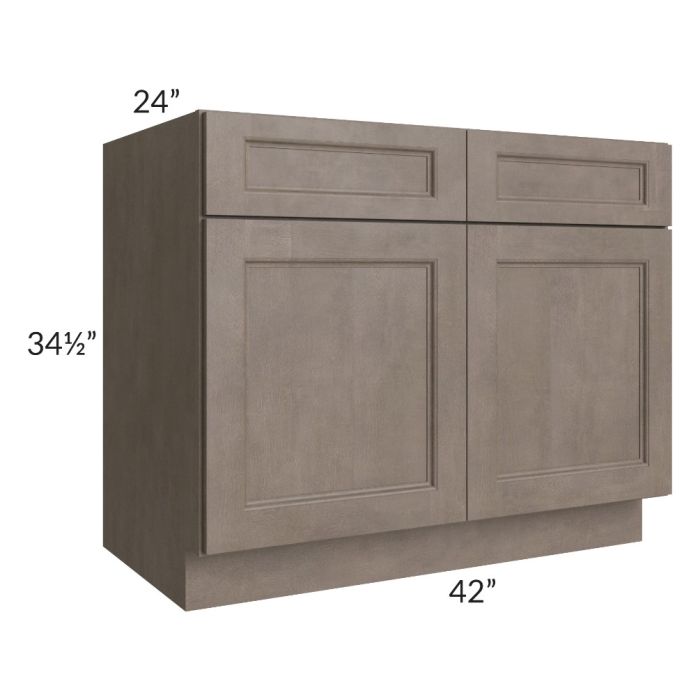 RTA Providence Natural Grey 42" Sink Base Cabinet