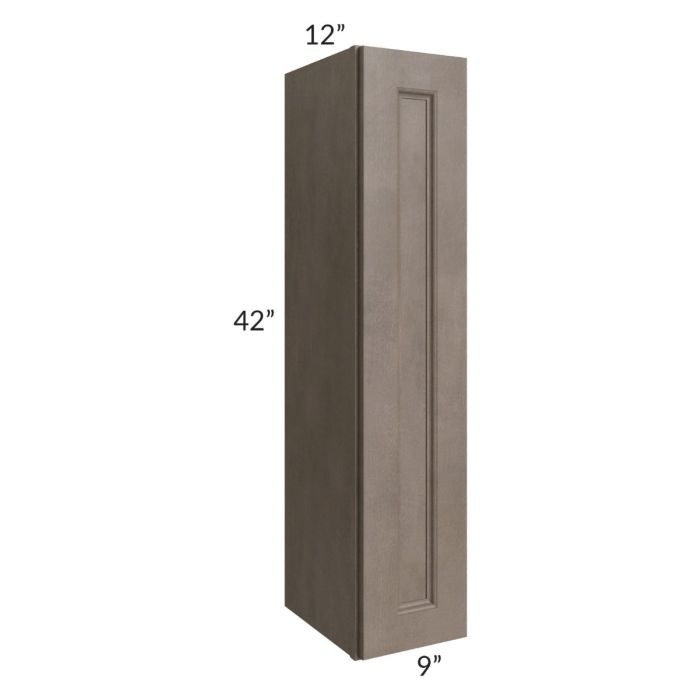 RTA Providence Natural Grey 9" x 42" Wall Cabinet