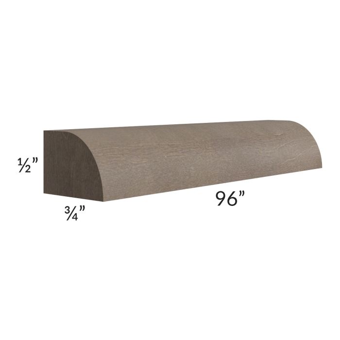 RTA Providence Natural Grey 96" Shoe Molding -Cut Molding into a 5ft and 3ft section