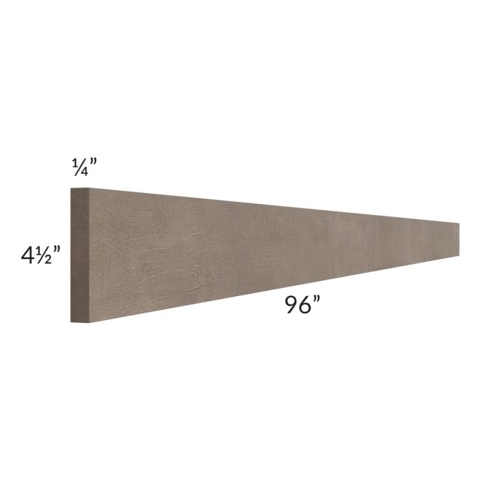 RTA Providence Natural Grey 96" Toe Kick - Cut Molding into a 5ft and 3ft section