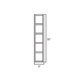 RTA Providence Natural Grey WC630-TS Wall Cube Cabinet