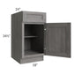 RTA Providence Slate Grey 18" Base Cabinet with 2 Decorative End Panels