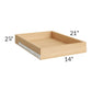 RTA Providence Slate Grey 18" Roll Out Tray with a Dovetailed Drawer Box