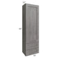 RTA Providence Slate Grey 18" x 60" Wall Cabinet With Drawers
