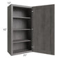 RTA Providence Slate Grey 21" x 42" Wall Cabinet