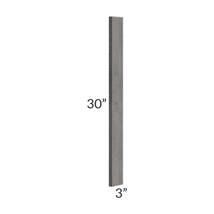 RTA Providence Slate Grey 3" x 30" Wall Filler