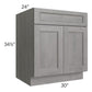 RTA Providence Slate Grey 30" Base Cabinet