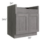 RTA Providence Slate Grey 30" Farm Sink Base Cabinet