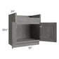 RTA Providence Slate Grey 30" Farm Sink Base Cabinet