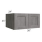 RTA Providence Slate Grey 30" x 15" x 24" Wall Cabinet
