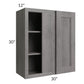 RTA Providence Slate Grey 30" x 30" Blind Wall Cabinet