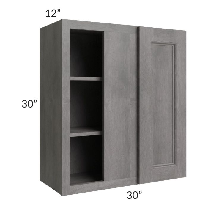 RTA Providence Slate Grey 30" x 30" Blind Wall Cabinet
