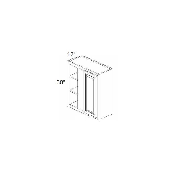RTA Providence Slate Grey 30" x 30" Blind Wall Cabinet