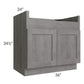 RTA Providence Slate Grey 36" Farm Sink Base Cabinet