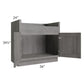 RTA Providence Slate Grey 36" Farm Sink Base Cabinet
