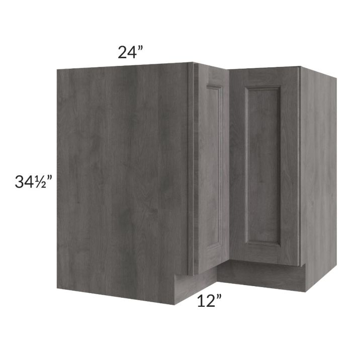 RTA Providence Slate Grey 36" Lazy Susan Base Cabinet