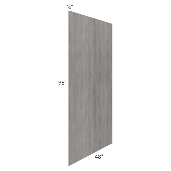 RTA Providence Slate Grey 48" x 96" Finished Back Panel - Cut Molding in Half(Two 4ft sections)