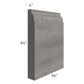 RTA Providence Slate Grey 96" Base Board Molding - Cut Molding in Half(Two 4ft sections)