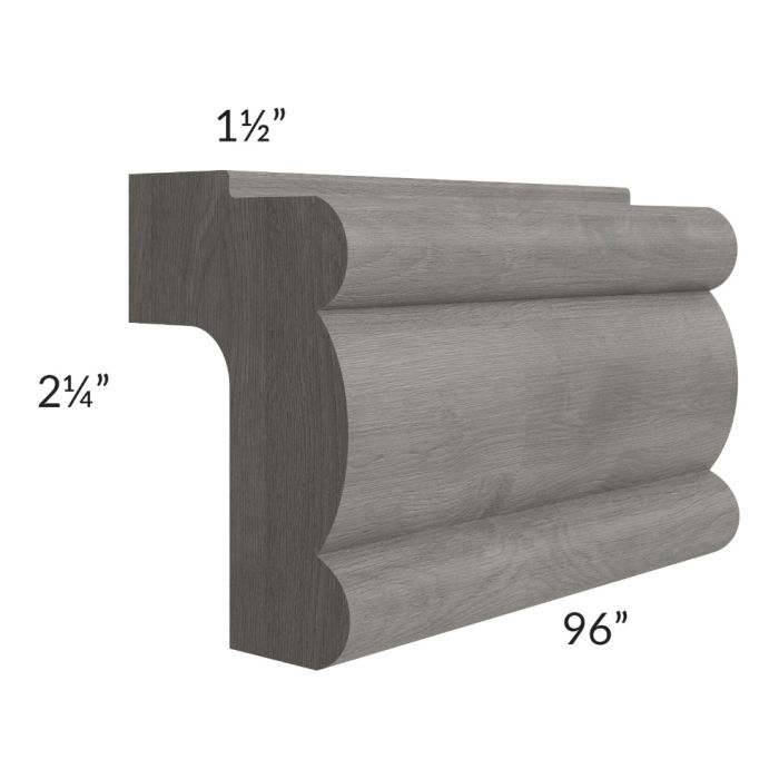 RTA Providence Slate Grey TLRM8-TG 96" Light Rail Molding