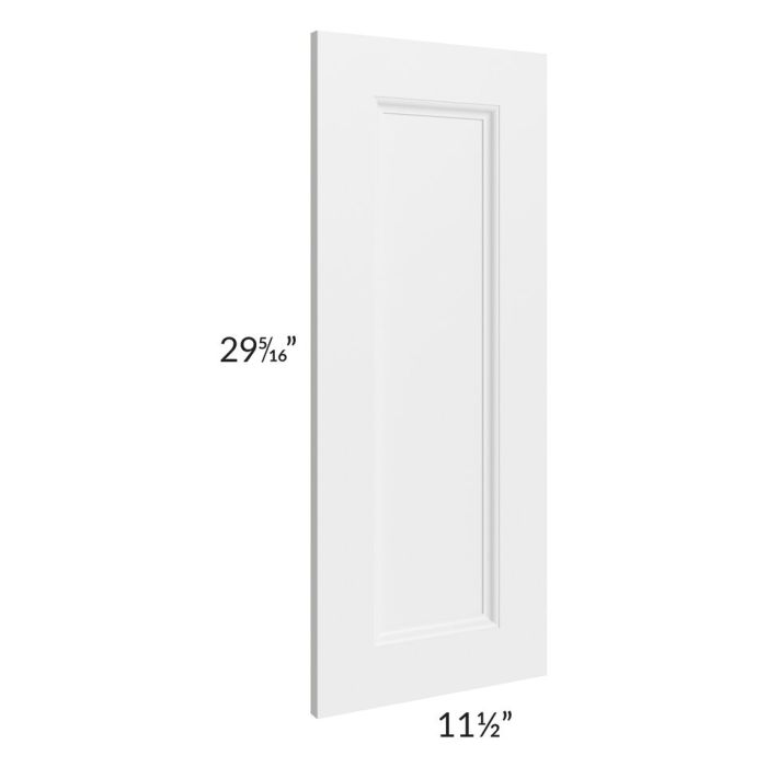 RTA Providence White 12" x 30" End Decorative Door