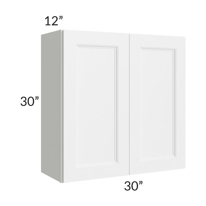 RTA Providence White 30" x 30" Wall Cabinet