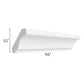 RTA Providence White 96" Crown Molding