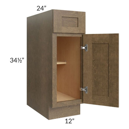 RTA Royal Bronze Shaker 12" Base Cabinet