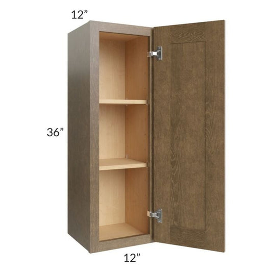 RTA Royal Bronze Shaker 12" x 36" Wall Cabinet
