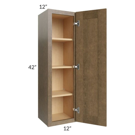 RTA Royal Bronze Shaker 12" x 42" Wall Cabinet