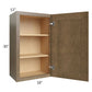 RTA Royal Bronze Shaker 18" x 30" Wall Cabinet