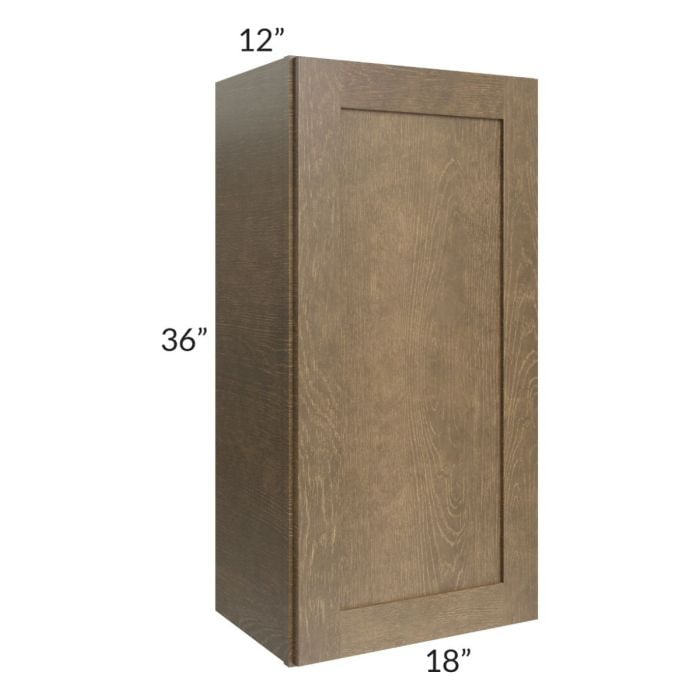 RTA Royal Bronze Shaker 18" x 36" Wall Cabinet