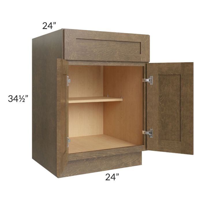 RTA Royal Bronze Shaker 24" Base Cabinet