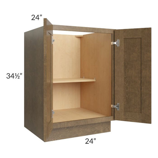 RTA Royal Bronze Shaker 24" Full Height Door Base Cabinet