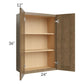 RTA Royal Bronze Shaker 24" x 36" Wall Cabinet with 2 Finished Sides