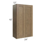 RTA Royal Bronze Shaker 24" x 42" Wall Cabinet with 1 Finished Side