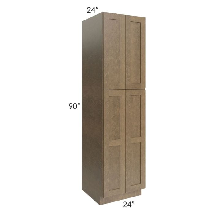RTA Royal Bronze Shaker 24" x 90" Pantry Cabinet