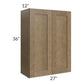 RTA Royal Bronze Shaker 27" x 36" Wall Cabinet