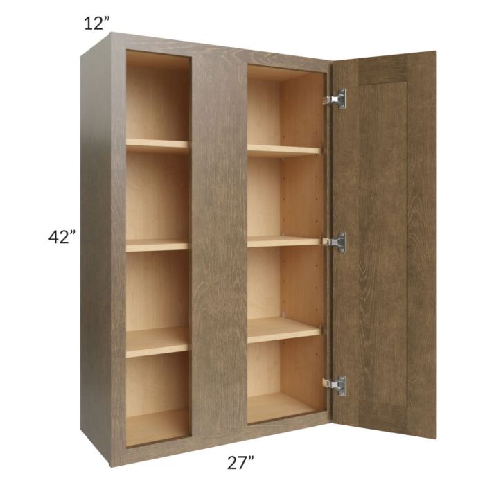 RTA Royal Bronze Shaker 27" x 42" Blind Wall Cabinet