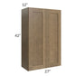 RTA Royal Bronze Shaker 27" x 42" Wall Cabinet