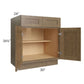 RTA Royal Bronze Shaker 30" Base Cabinet with 2 Finished Side