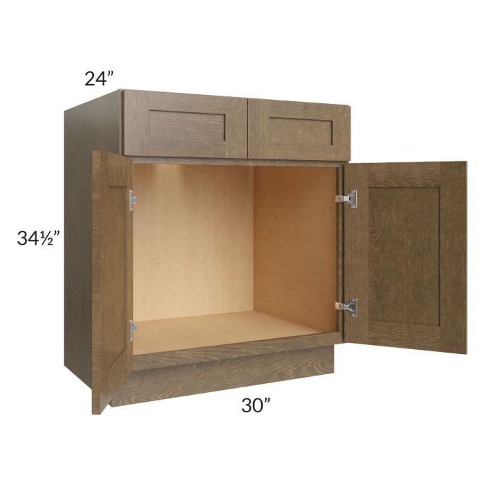 RTA Royal Bronze Shaker 30" Sink Base Cabinet