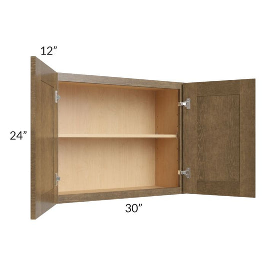 RTA Royal Bronze Shaker 30" x 24" Wall Cabinet