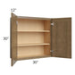 RTA Royal Bronze Shaker 30" x 30" Wall Cabinet with 1 Finished Side