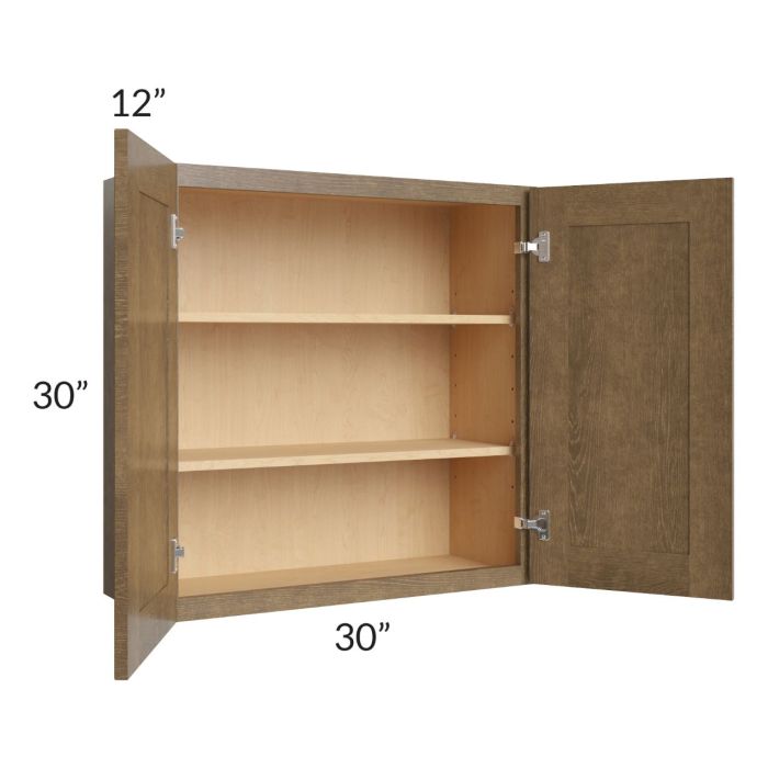 RTA Royal Bronze Shaker 30" x 30" Wall Cabinet