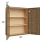 RTA Royal Bronze Shaker 30" x 36" Wall Cabinet