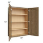 RTA Royal Bronze Shaker 30" x 42" Wall Cabinet with 2 Fiished Sides